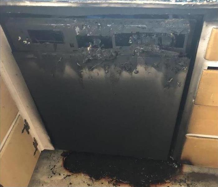 burnt dishwasher 